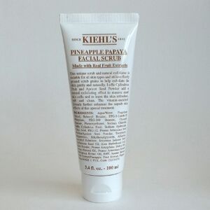 Kiehl's White Pineapple Papaya Facial Scrub 3.4oz Gentle Facial Wash Cleanse